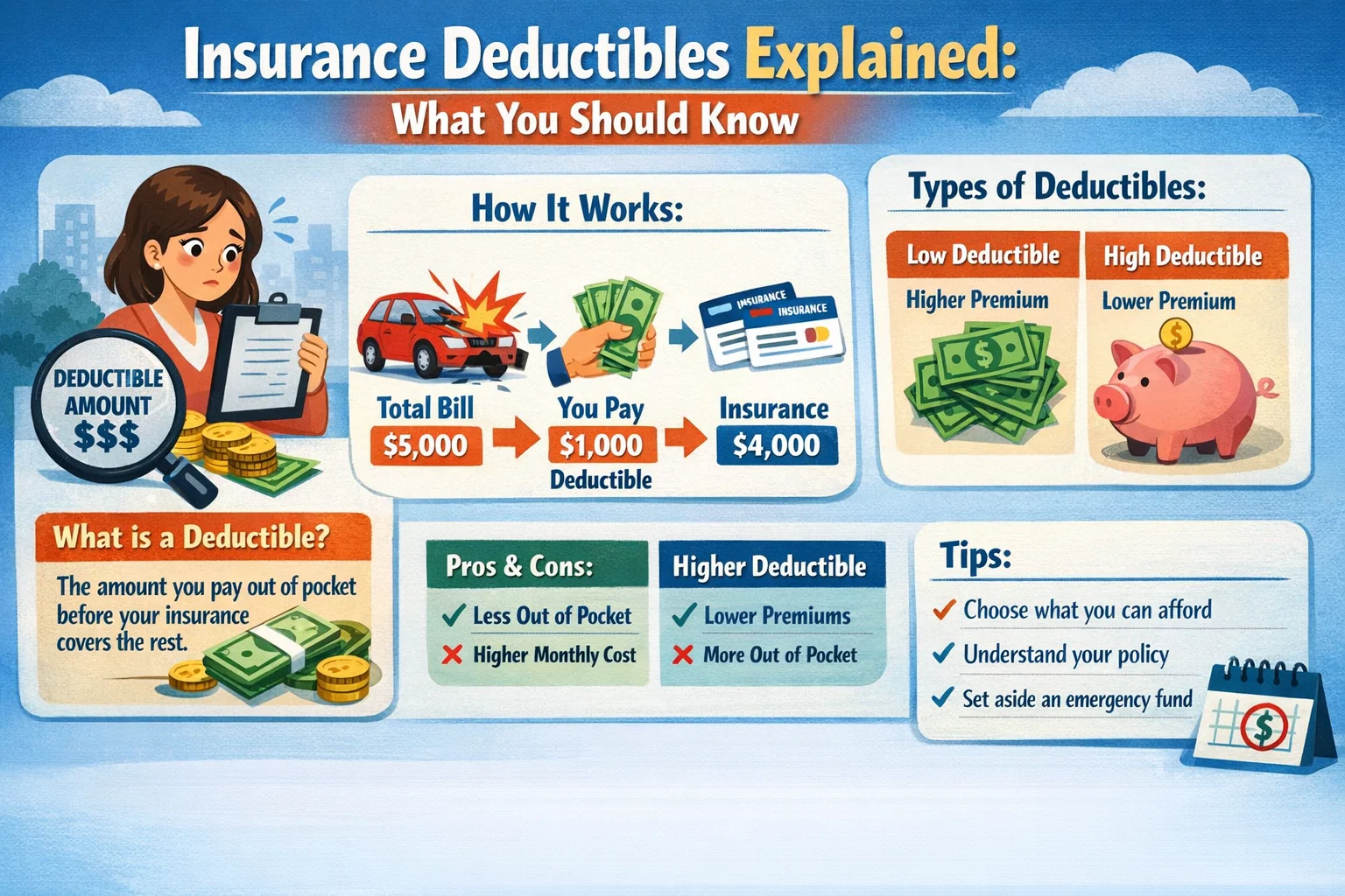 Insurance Deductibles Explained: What You Should Know Thumbnail